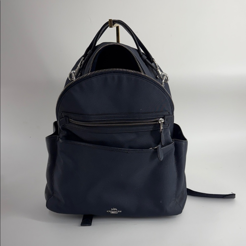 Coach Baby Backpack Diaper Bag- NAVY BLUE